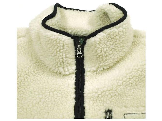 Autre Marque LQQK STUDIO KOKOPELLI FLEECE Polyester Jacket Beige - view 4