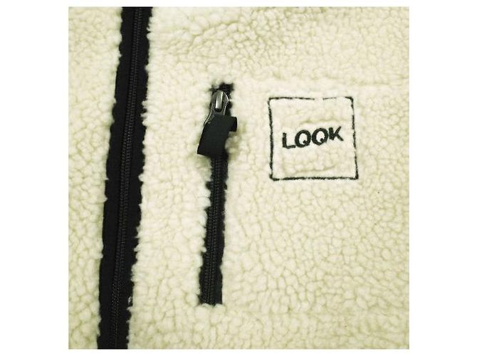 Autre Marque LQQK STUDIO KOKOPELLI FLEECE Polyester Jacket Beige - view 5