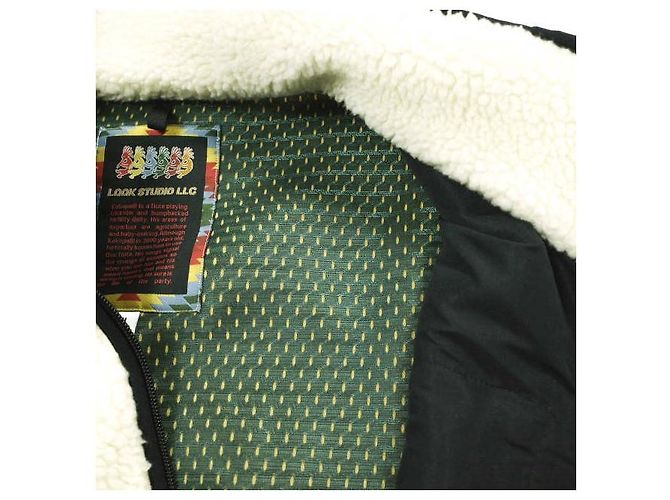 Autre Marque LQQK STUDIO KOKOPELLI FLEECE Polyester Jacket Beige - view 8