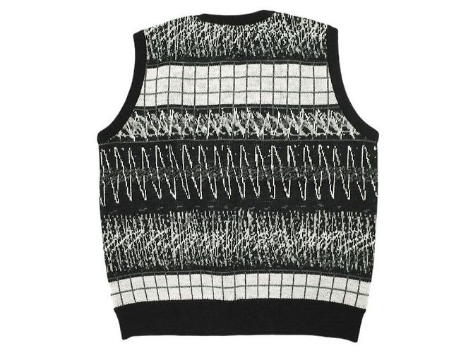 Autre Marque Chaleco de lana CAV EMPT WAVE LINE Negro - vista 2