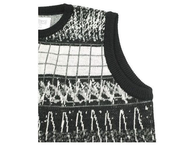 Autre Marque Chaleco de lana CAV EMPT WAVE LINE Negro - vista 6