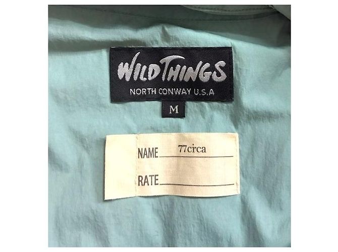 Autre Marque 77circa × WILDTHINGS SEPARATE HOOD PADDING LIFE VEST Chaleco acolchado de nylon Azul - vista 4
