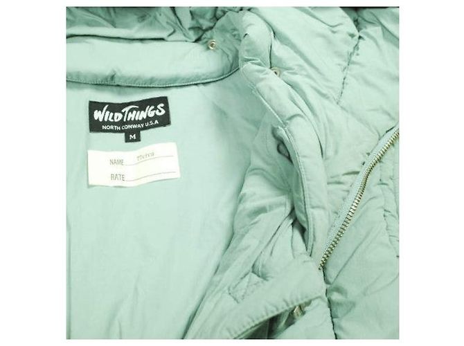 Autre Marque 77circa × WILDTHINGS SEPARATE HOOD PADDING LIFE VEST Chaleco acolchado de nylon Azul - vista 9