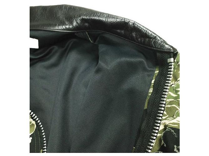 Autre Marque SYUMAN. Giacca in cotone con tagli laser paralleli Multicolore - vista 8