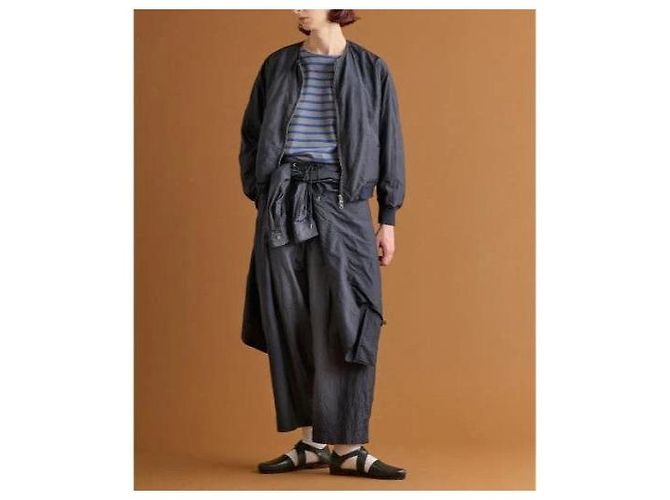 Autre Marque CAMISA BASQUE HAVERSACK Camiseta de algodón Castaño Azul - vista 3