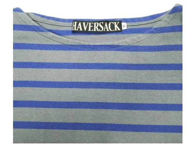Autre Marque CAMISA BASQUE HAVERSACK Camiseta de algodón Castaño Azul - vista 4