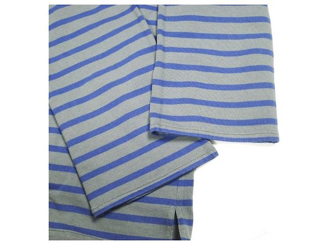 Autre Marque CAMISA BASQUE HAVERSACK Camiseta de algodón Castaño Azul - vista 5