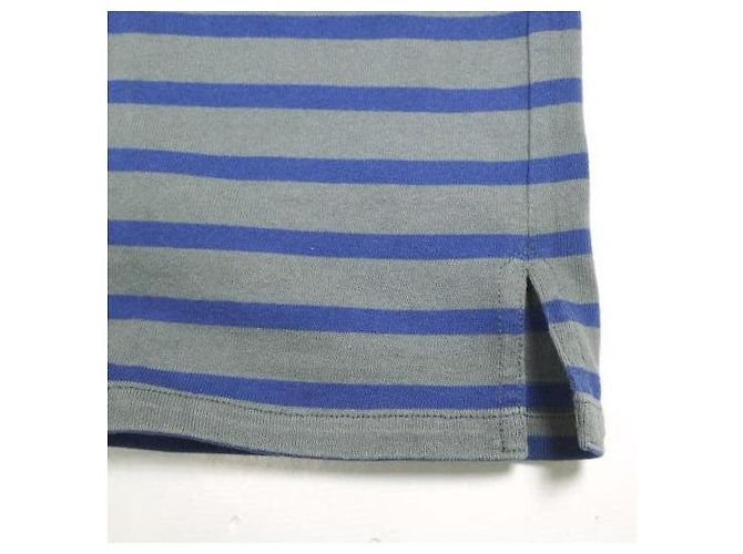 Autre Marque CAMISA BASQUE HAVERSACK Camiseta de algodón Castaño Azul - vista 6