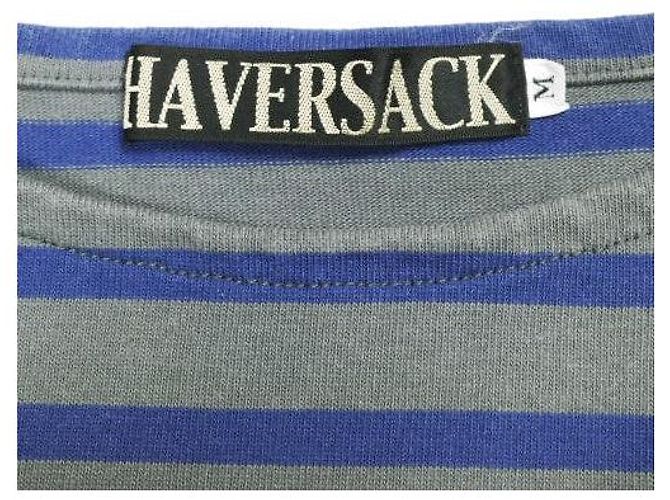 Autre Marque CAMISA BASQUE HAVERSACK Camiseta de algodón Castaño Azul - vista 7