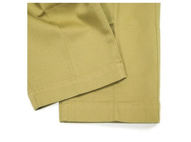 Autre Marque VAINL ARCHIVE × Dickies LIVE-PT-2 Baumwoll-Polyester-Hose Braun Kamel - Ansicht 7