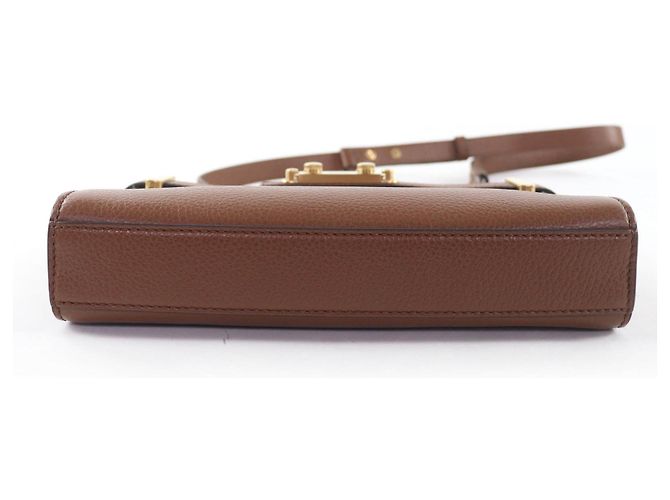 Borsa a tracolla 2way in pelle Bally Marrone - vista 5