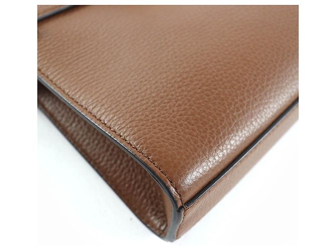 Borsa a tracolla 2way in pelle Bally Marrone - vista 8