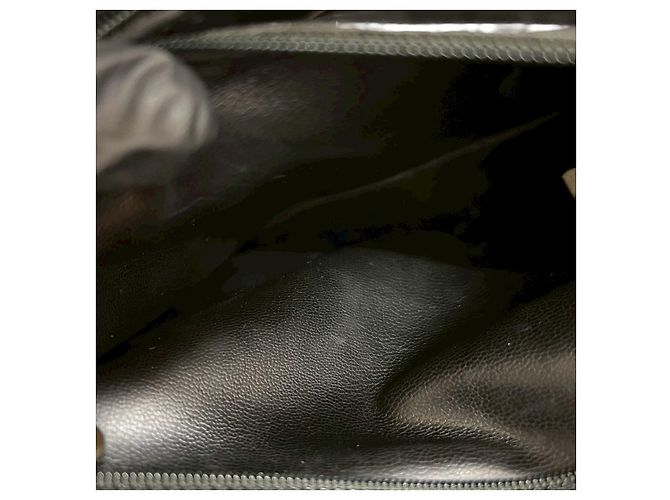 Borsa a tracolla Chanel in agnello Nero - vista 11