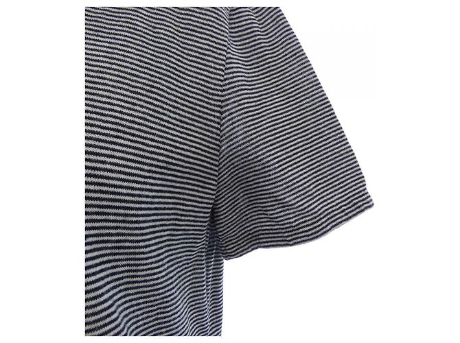 Top de rayas Chanel Negro - vista 7