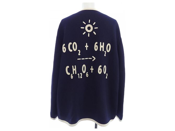 Chaqueta Gucci sin cuello Azul Azul marino - vista 2