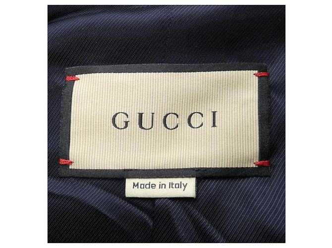 Chaqueta Gucci sin cuello Azul Azul marino - vista 5