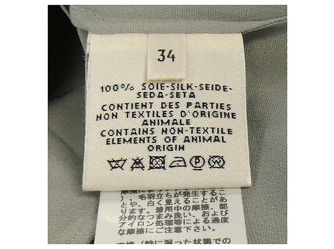 Hermès Hermes Seidentop Braun - Ansicht 3
