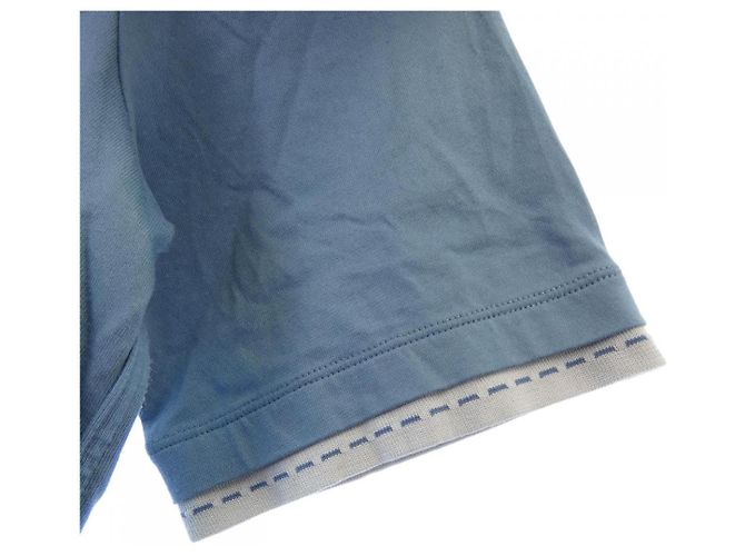 Camiseta Hermès T-shirt de Algodón XS Azul - vista 6