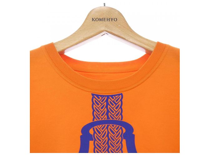 Camiseta Hermès T-shirt de algodón Naranja - vista 5
