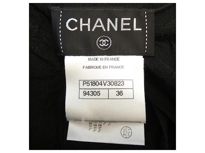 Top de seda Chanel Negro - vista 4
