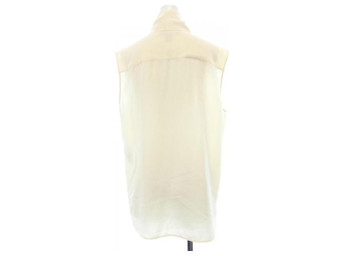 Top de seda Louis Vuitton Blanco - vista 2