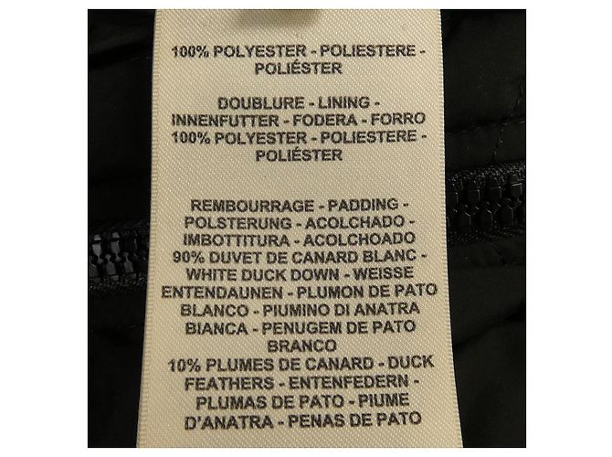 Hermès Gilet Down Clou De Selle Hermes Nero - vista 3
