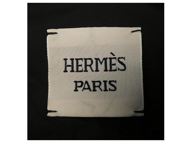 Hermès Gilet Down Clou De Selle Hermes Nero - vista 4