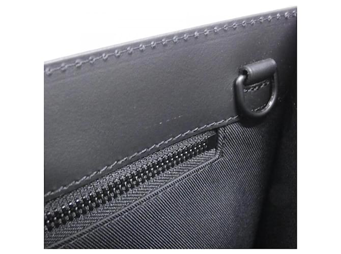 Louis Vuitton Monogram Eclipse Sac Plat Bag Nero - vista 7