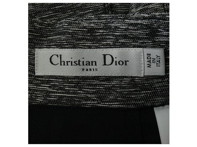 Falda Christian Dior Castaño - vista 4