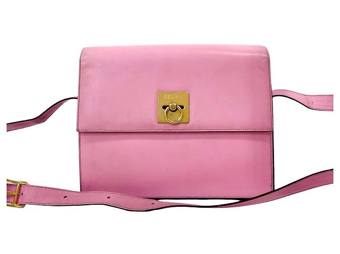 Céline Borsa a tracolla in pelle Celine Rosa - vista 2