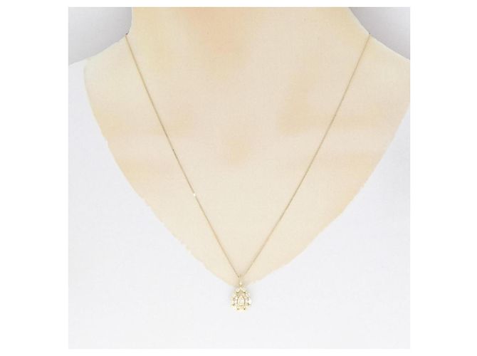 Autre Marque Collana con diamante Au750 D'oro - vista 6