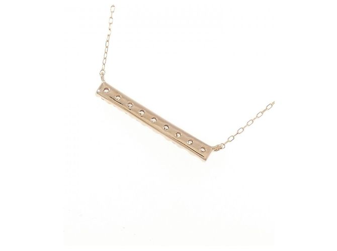 Autre Marque Collana con Diamanti Au750 Rosa - vista 4