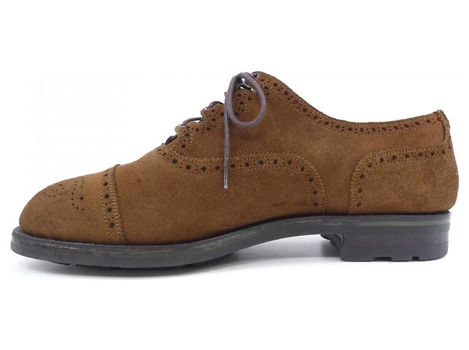Autre Marque Schottleder-Schuhe Braun - Ansicht 2