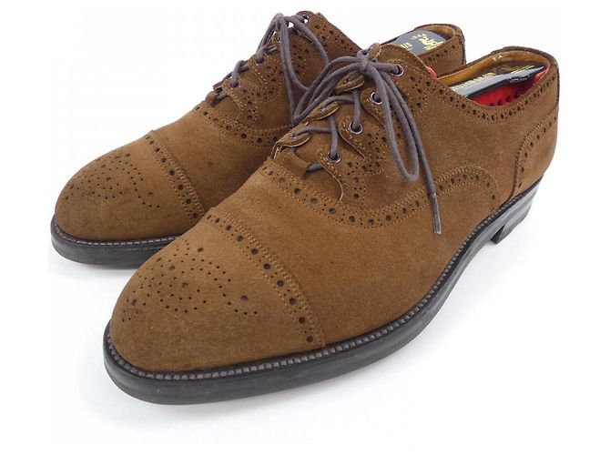 Autre Marque Schottleder-Schuhe Braun - Ansicht 3