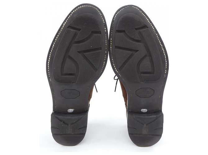 Autre Marque Schottleder-Schuhe Braun - Ansicht 4