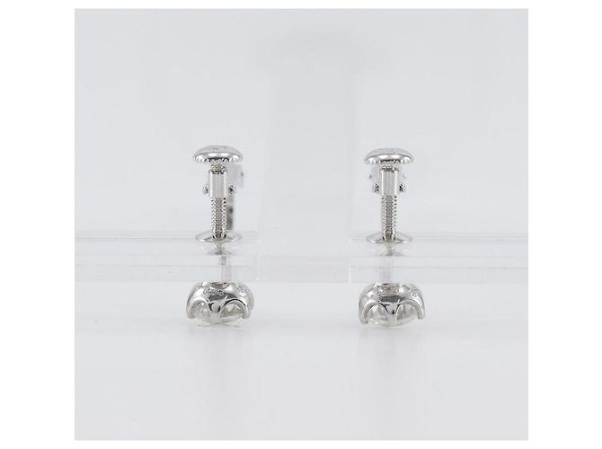 Autre Marque Orecchini in oro bianco K14 e diamanti Argento - vista 7