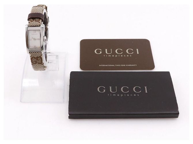 Orologio Gucci in acciaio inossidabile al quarzo Bianco - vista 15