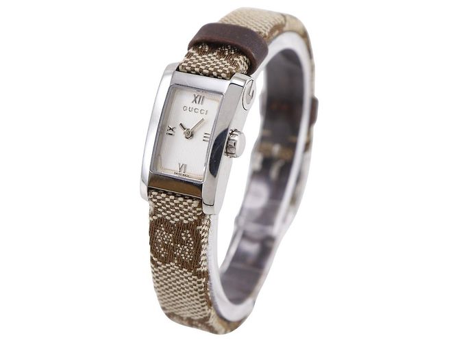 Orologio Gucci in acciaio inossidabile al quarzo Bianco - vista 2