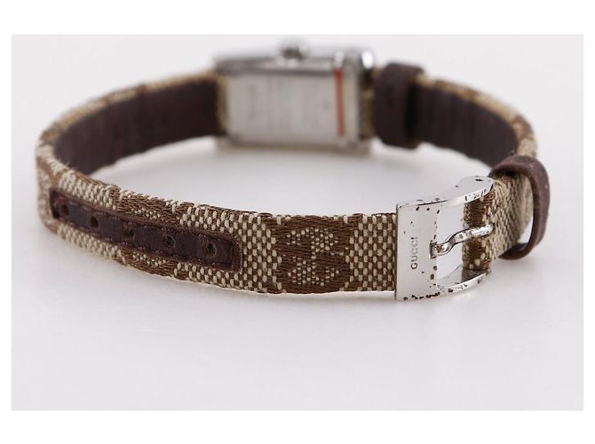 Orologio Gucci in acciaio inossidabile al quarzo Bianco - vista 7