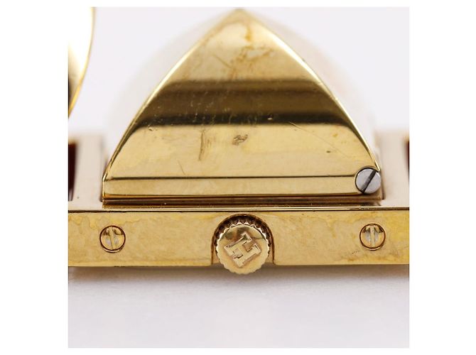 Reloj Hermès Medor Metal Dorado - vista 14
