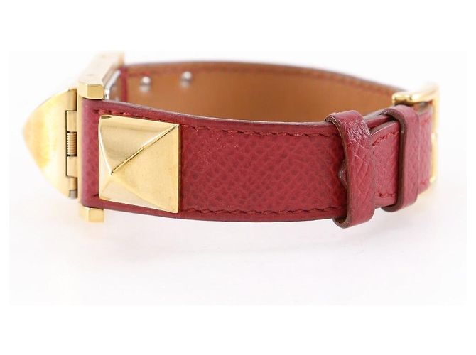 Reloj Hermès Medor Metal Dorado - vista 4