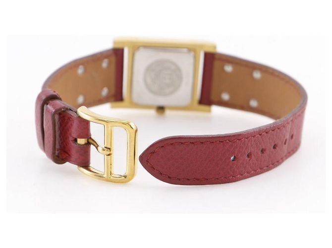 Reloj Hermès Medor Metal Dorado - vista 7