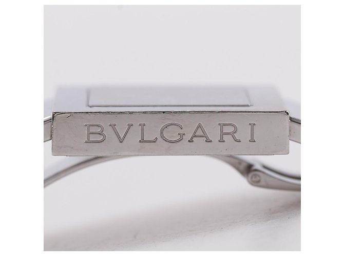 Bulgari BVLGARI Quadrato Uhr aus Edelstahl - Ansicht 9