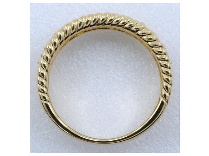 Autre Marque Saphir-Diamant-Ring Au750 Golden - Ansicht 3