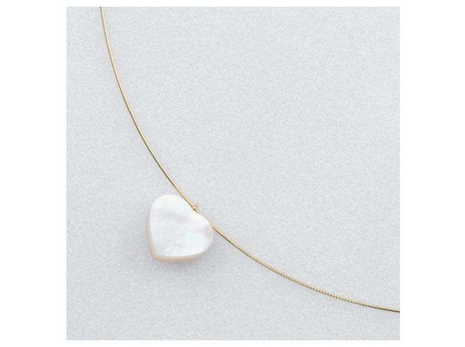 Collana di perle Tasaki Omega Chain Heart Au750 D'oro - vista 3