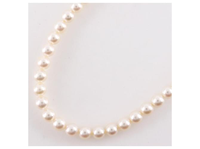 Collana in argento e perle Tasaki - vista 3