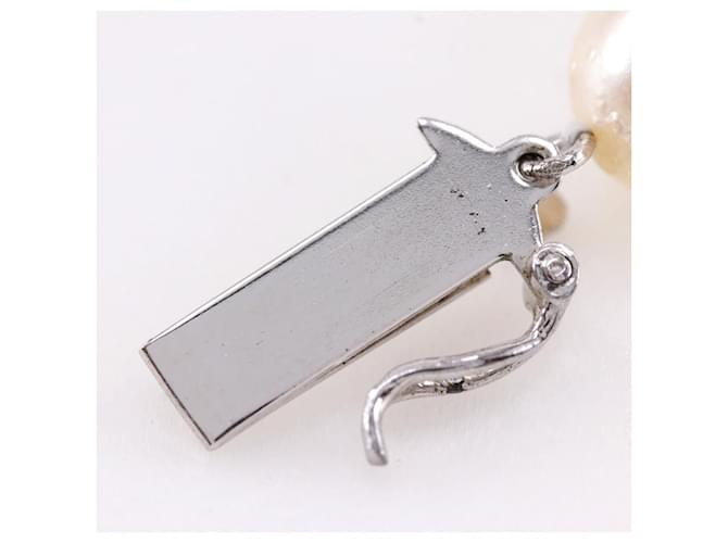 Collana in argento e perle Tasaki - vista 8