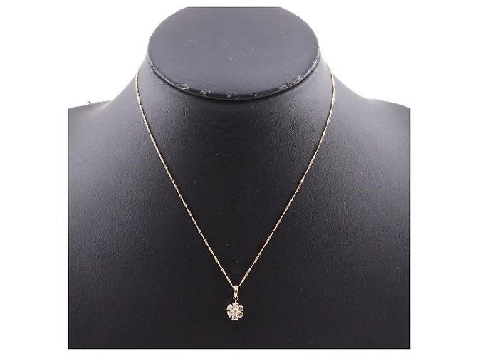 Autre Marque Collana con Diamanti Au750 D'oro - vista 2