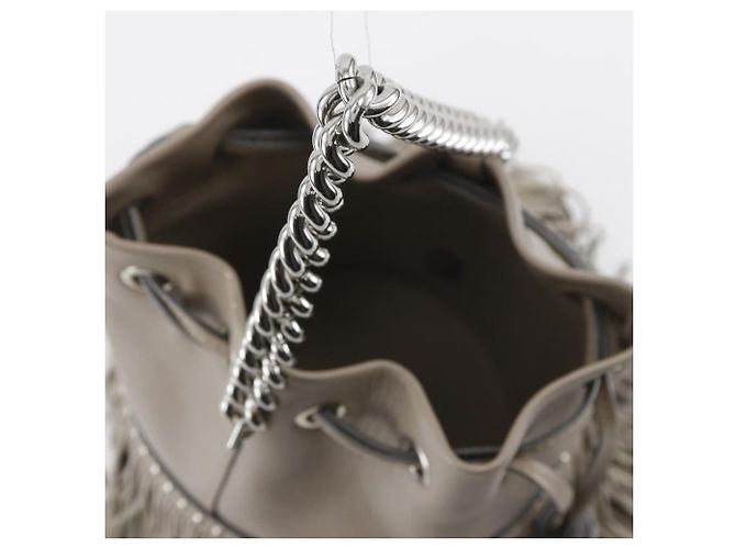 Autre Marque Borsa 2way in pelle J&M Davidson Fringe Carnival Studs Marrone - vista 5