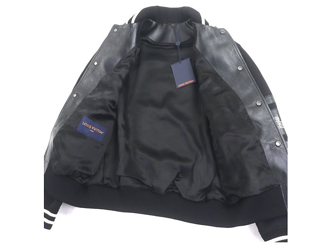 Chaqueta de lana Stajan Louis Vuitton Negro - vista 4